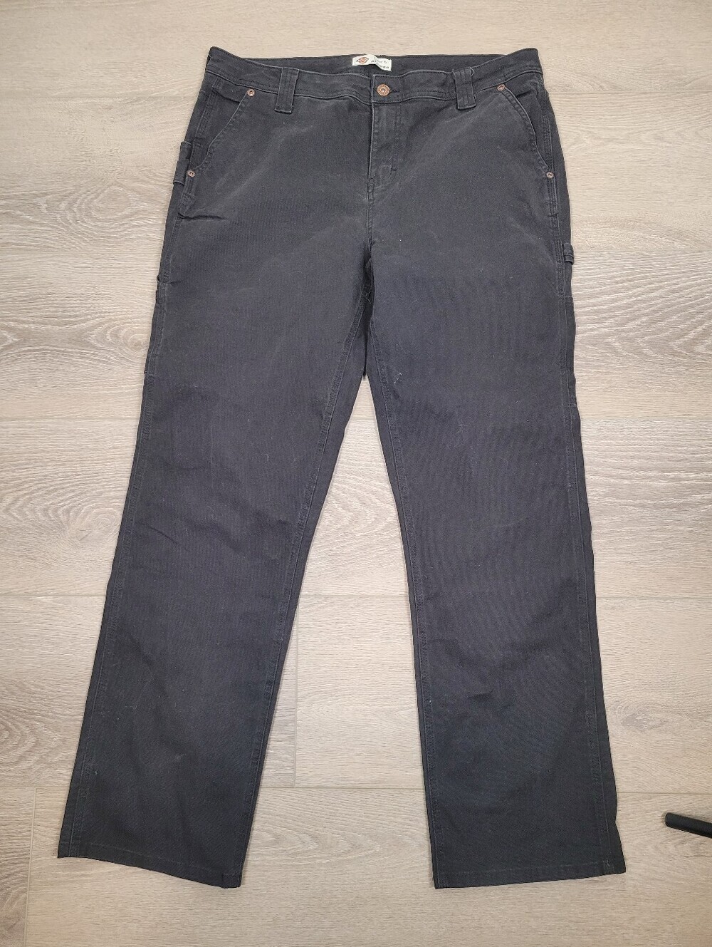 Vintage Dickies Relaxed Fit Carpenter Pant Black Size: 34W